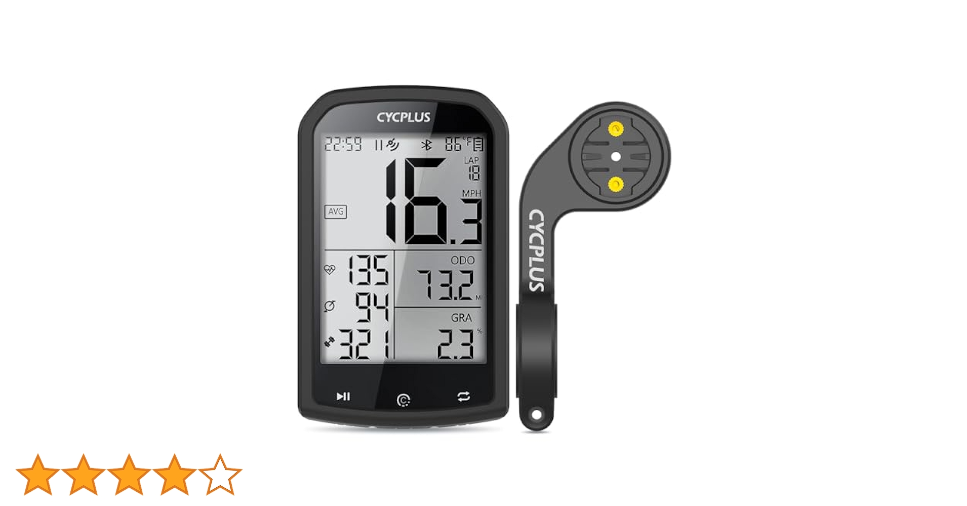 CYCPULS BS100S サイクルコンピューター CYCPULS BS100S サイクルコンピューター Bike Computers – CYCPLUS